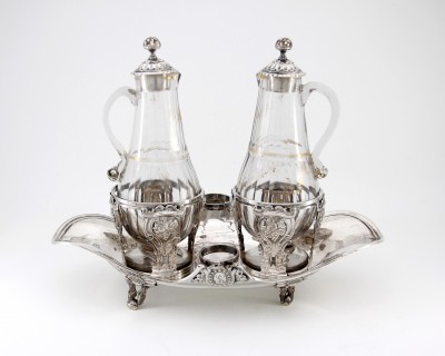 Huilier-vinaigrier d'époque Louis XVI - René-Pierre Ferrier, Paris 1781-1782