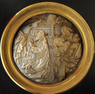 Médaillon en nacre, XVe siècle - Allemagne, vers 1480