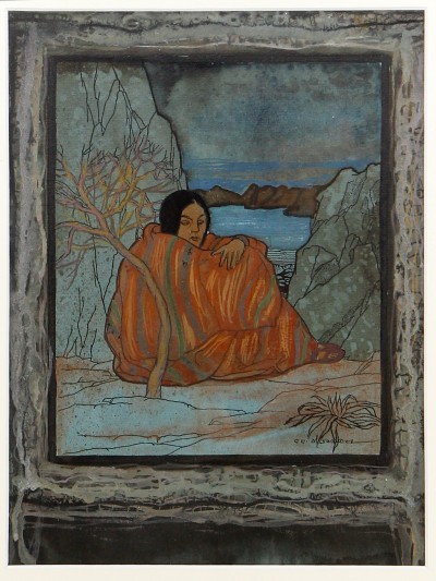 Charles Clos OLSOMMER (1883-1966) - Solitude aux rochers, vers 1930