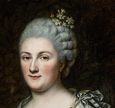 Jean-Jaques et Louise Aunant, vers 1765 - Ecole française, suiveur de François-Hubert Drouais
