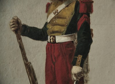 Septime Le Pippre (1833-1871) - Dragon du 7e Régiment, 1859