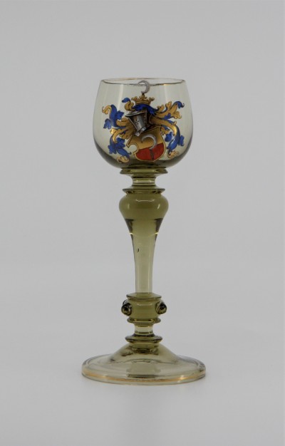 Studentika - verre de fraternité, 1894 - Soc. Lus. Sorabica, Leipzig, Noël 1894