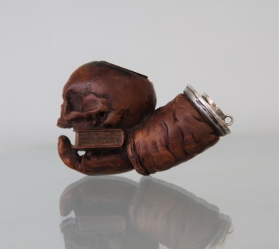 Fourneau de pipe Memento Mori - Allemagne, 18e siècle