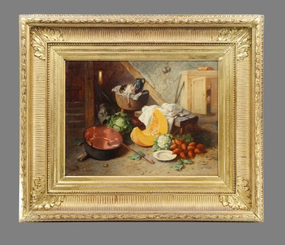 Alexandre COUDER (1808-1879) - Nature morte d'automne