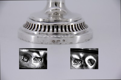 Sucrier couvert en urne, fin du XVIIIe - Zurich, Hans Jacob Ammann