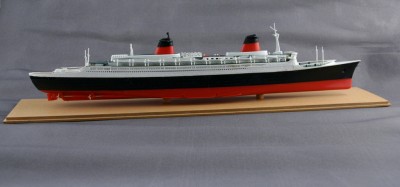 Maquette du FRANCE - Milieu des années 60