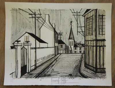 Bernard Buffet (1928-1999) - Rue de village, 1969