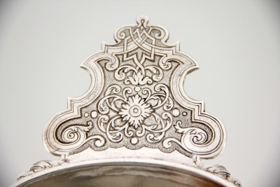 Ecuelle à oreilles d'époque Régence - Jean Bérard I, Saumur 1717-1718