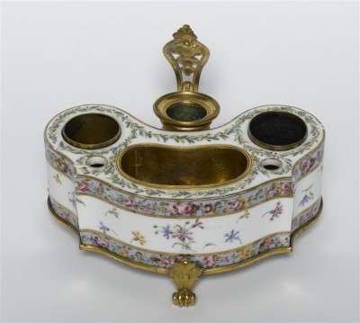 Écritoire à main d'époque Louis XV - Placage de bois de rose sur chêne, vers 1760