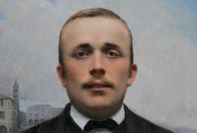 Michele LOFFREDO (1870-1961) - Portrait d'homme, vers 1900