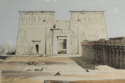 David ROBERTS (1796-1864) - Temple de Philae, 1846