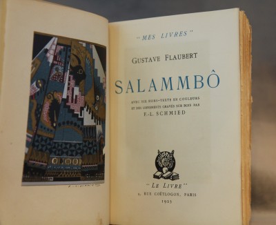 Salammbô - F.-L. Schmied, illustrateur