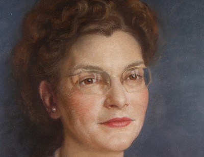 François de RIBAUPIERRE (1886-1981) - Portrait de femme, pastel, 1949