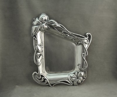 Plateau Art Nouveau en argent - Vienne, vers 1900