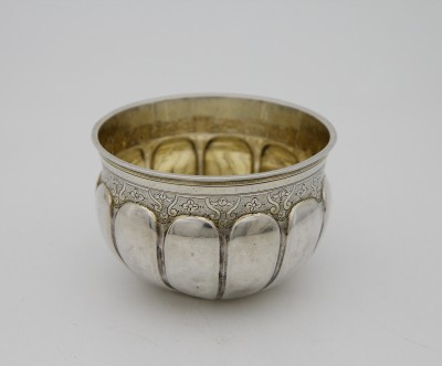 Gobelet à godrons, Augsbourg 1731-1733 - Orfèvre Tobias Remshardt, reçu maître en 1721