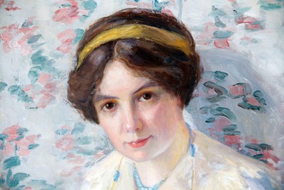Sarah JEANNOT (1883-1958) - Autoportrait, 1911