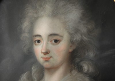 Angélique de Corsier - Pastel, vers 1780