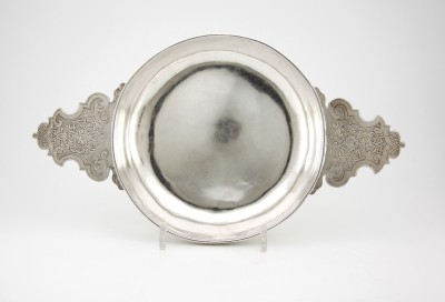 Ecuelle à oreilles d'époque Régence - Jean Bérard I, Saumur 1717-1718