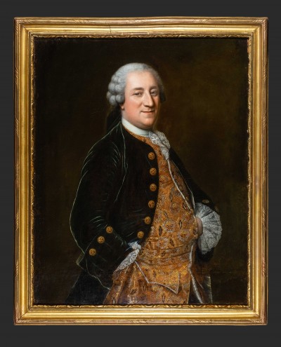 Jean-Jaques et Louise Aunant, vers 1765 - Ecole française, suiveur de François-Hubert Drouais