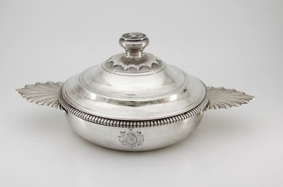 Ecuelle couverte d'époque Louis XV - Etienne-Hème Maisonrouge, Paris 1728-1729