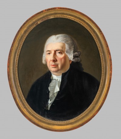 Portrait d'homme en habit noir, XVIIIe - Fin de l'époque Louis XVI