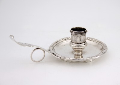 Bougeoir à main, époque Louis XVI - Jean-Ange Loque, Paris 1787-1788