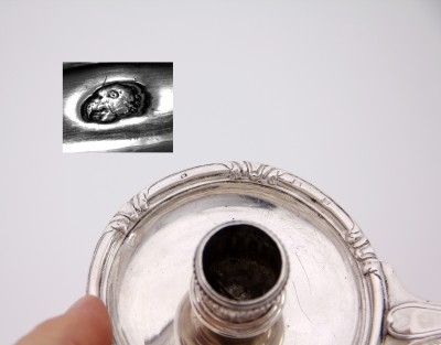 La tête de perroquet, poinçon de décharge pour les petits ouvrages d'argent de 1786 à 1789