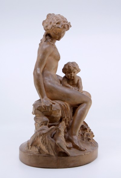 Vénus & Amour, d'après Clodion (1738-1814) - Moulage des Ateliers du Louvre