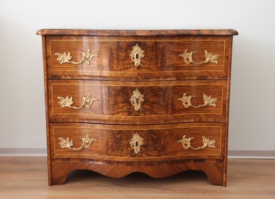 Mathäus Funk (1697-1783) - Petite commode d'entre-deux