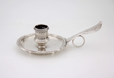 Bougeoir à main, époque Louis XVI - Jean-Ange Loque, Paris 1787-1788