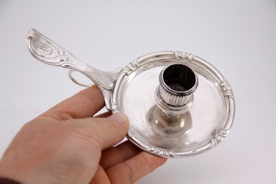 Bougeoir à main, époque Louis XVI - Jean-Ange Loque, Paris 1787-1788