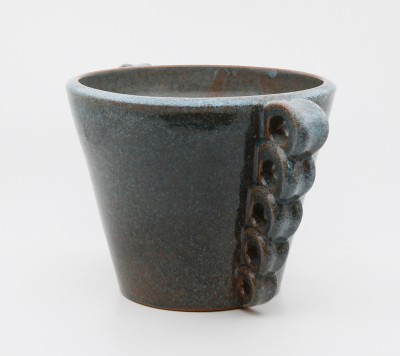 MENELIKA - Hélène Imbert-Amoudruz & Charles Imbert - Vase en faïence émaillée, vers 1940