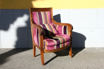 Bergère d'époque Empire - Tissu moderne