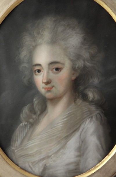 Angélique de Corsier - Pastel, vers 1780