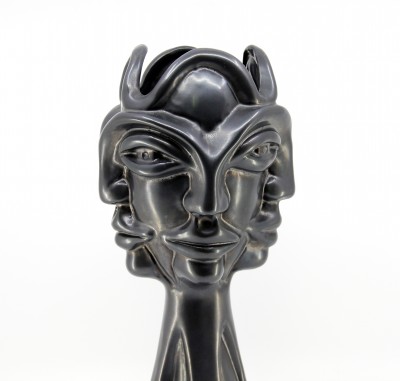 Jean MARAIS (1913-1998) - Vase aux quatre visages