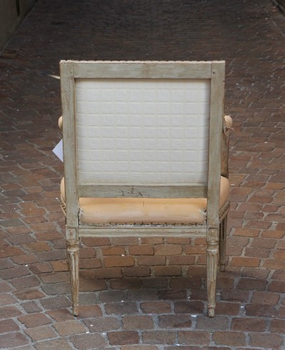 Fauteuil d'époque Louis XVI - attribué à Claude II Sené, dit le Jeune