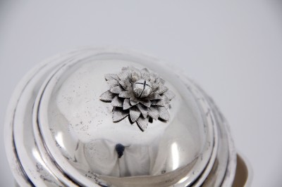 Sucrier couvert en urne, fin du XVIIIe - Zurich, Hans Jacob Ammann