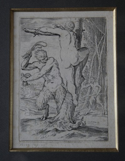 Agostino CARRACCI (1557-1602) - Gravure au burin, ca 1590-1595