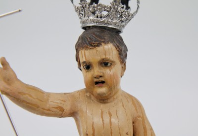 Christ Enfant, sculpture polychrome - Brésil, début du XIXe siècle