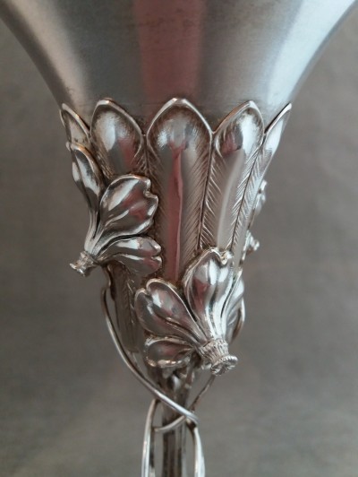 Coupe Art Nouveau en argent - Jezler, vers 1900