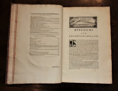 Recherches sur les volcans éteints du Vivarais et du Velay - Faujas de Saint-Fond, édition originale, 1778