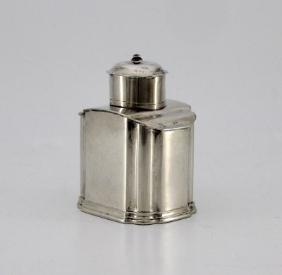 Petite boîte à thé en argent, Kassel vers 1720 - Johann Christian Perti & Ludwig Rollin