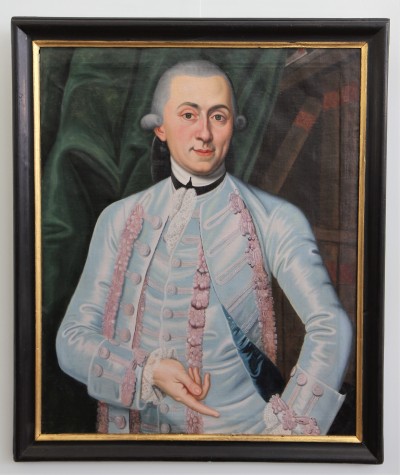 Portrait d'homme, XVIIIe - Suisse orientale