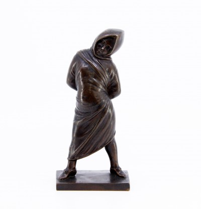 Antoine-Louis BARYE (1796-1875) - Le petit fou de Rome — fonte Barbedienne