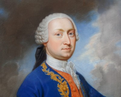 Benjamin Samuel BOLOMEY (1739-1819) - Portrait d'homme — Pastel, vers 1765
